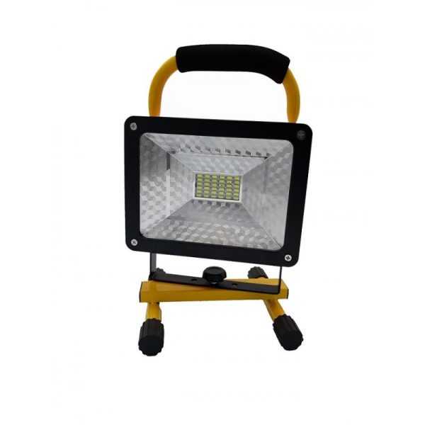 پروژکتور شارژی 30 وات مدل SMD FLOOD Light دو حالته