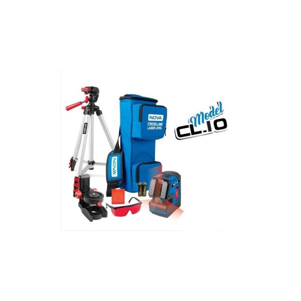 تراز لیزری2 خط به همراه سه پایه مدل NTL-2662