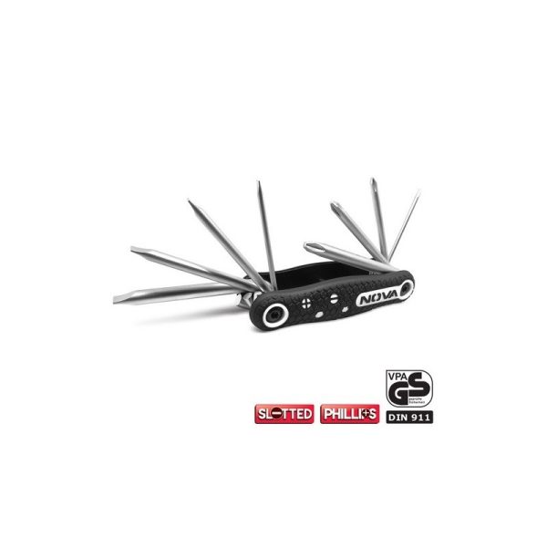 پیچ گوشتی چاقویی 8 عددی نووا مدل NTK1139