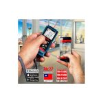 متر لیزری بلوتوث دار رونیکس مدل RH-9100 سایز 100 متری دارای زاویه سنج