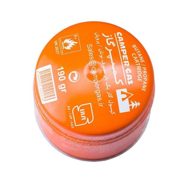 کپسول گاز 190 گرمی کمپرگاز بسته 4 عددی