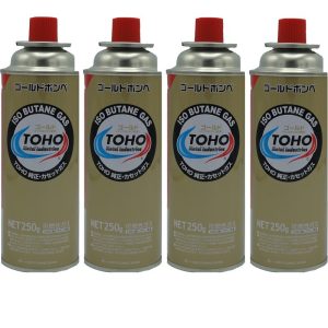 کپسول گاز 250 گرمی TOHO بسته 4 عددی