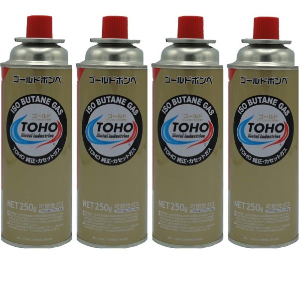 کپسول گاز 250 گرمی TOHO بسته 4 عددی