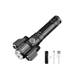 چراغ قوه سه لامپه مدل electric torch