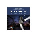 چراغ قوه سه لامپه مدل electric torch