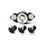 چراغ قوه سه لامپه مدل electric torch