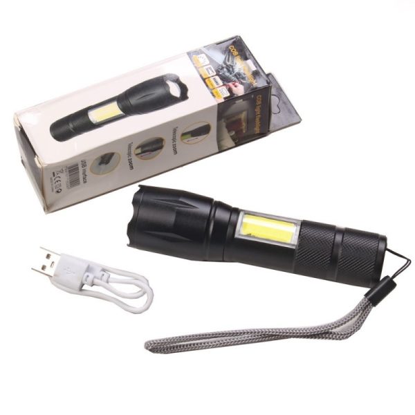 چراغ قوه شارژی مدل SMALL SUN T 629