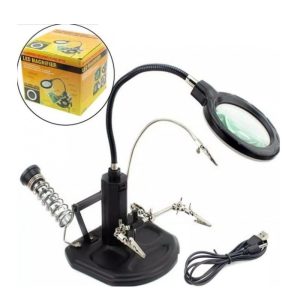 پایه هویه ذره بین دار مدل TE802
