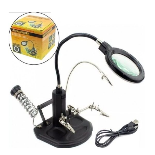 پایه هویه ذره بین دار مدل TE802