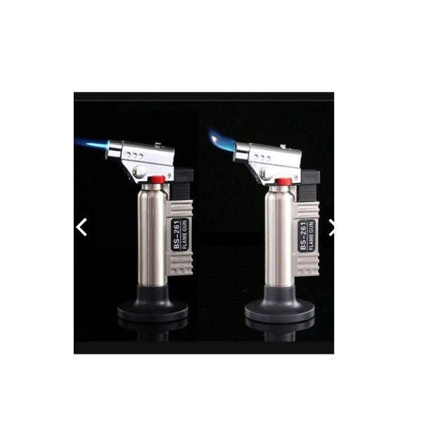 فندک پایه دار دو حالته بدنه فلزی bs 261 jet