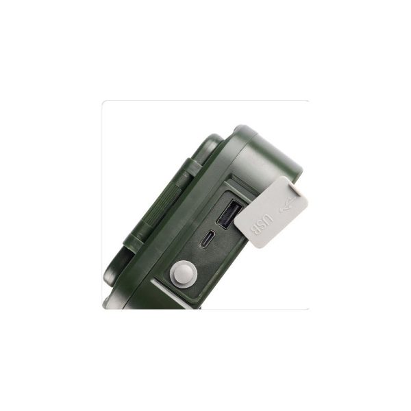 پروژکتور شارژی خورشیدی مدل qz d01