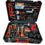 دریل پیچگوشتی شارژی 125 پارچه ادون مدل ED40LTZ