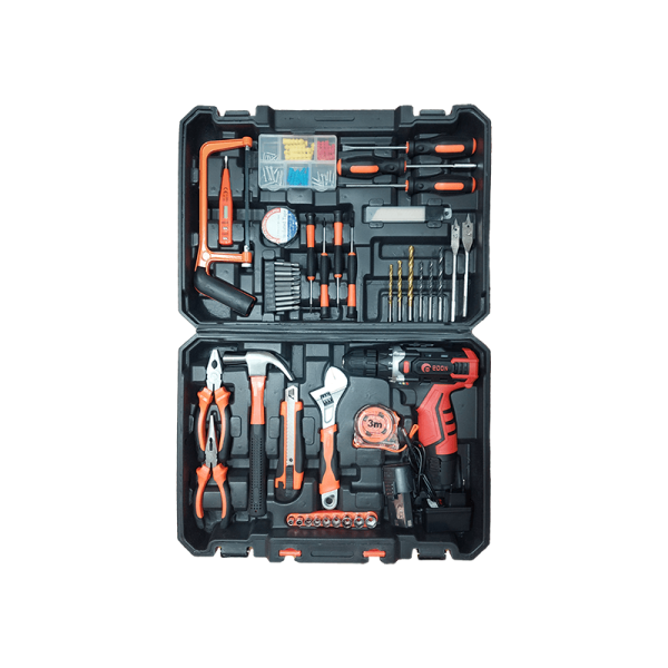 دریل پیچگوشتی شارژی 125 پارچه ادون مدل ED40LTZ