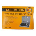 ست 19 عددی مته گرد بر گلدمون goldmoon