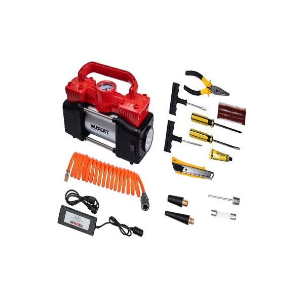 کمپرسور فندکی و برق شهری دو سیلندر تیگران مدل TG-102S